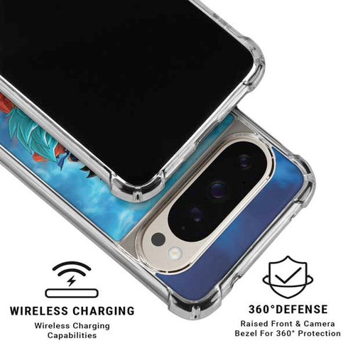 Dragon Ball Super Goku Vegeta Super Ball Google Pixel 9 Pro XL Clear Case